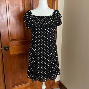 Tahari ASL Polka Dot Dress.